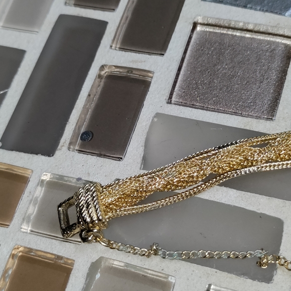 Vintage Gold bracelet-Circa 1930s - Picture 5 of 9